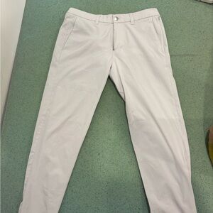 lululemon Light Gray slim fit pants 30x32